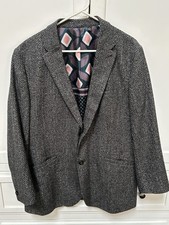 Ted Baker London Jacket Size 6 US 44 Sport Suit Cost Gray Lined EXC 