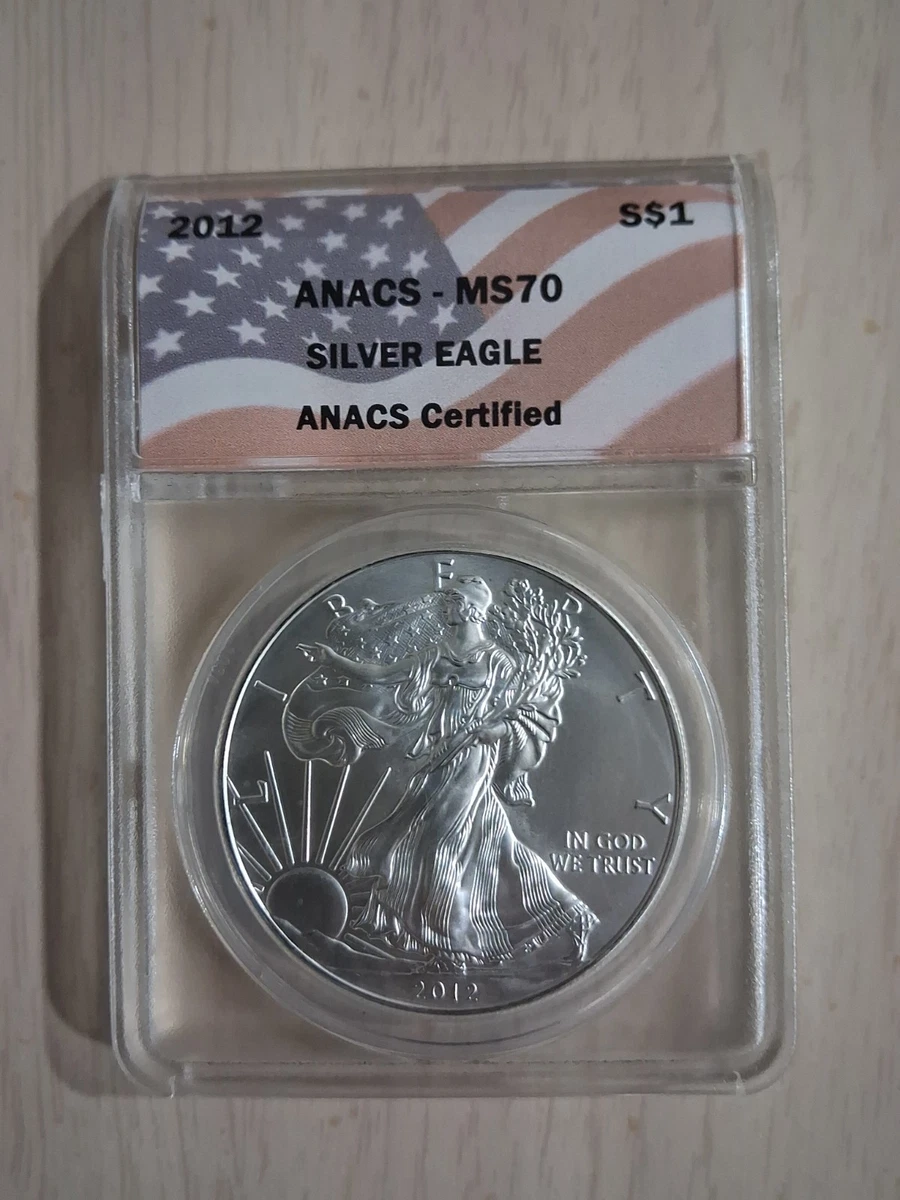 25+ ANACS Certified Silver Bullion Coins 2012 for sale | Updated