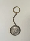 1964 KENNEDY SILVER HALF DOLLAR COMMEMORATIVE KEYCHAIN
