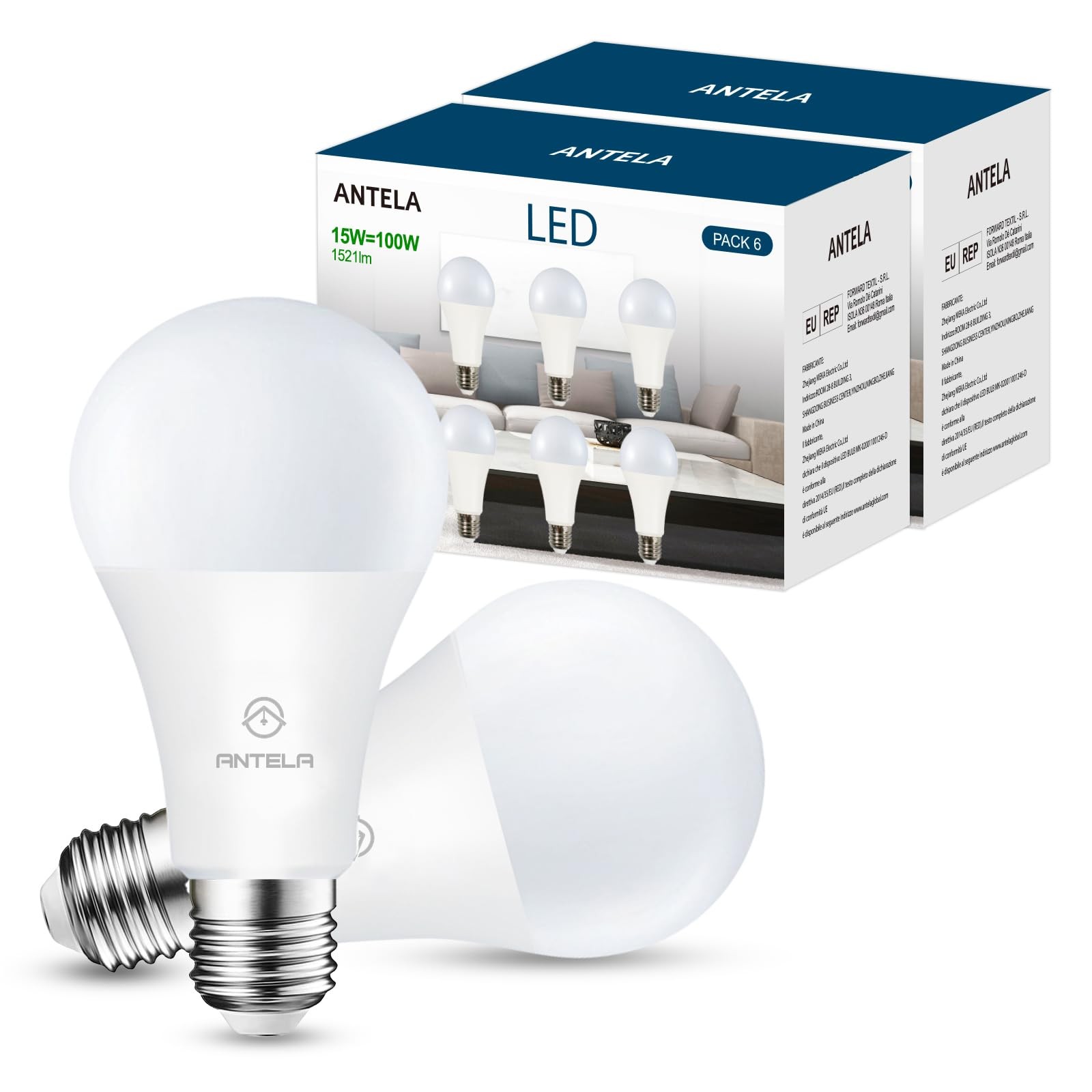 Ampoule LED E27 13.5W Blanche Froide 6500K pour Éclairage Domestique Puissant