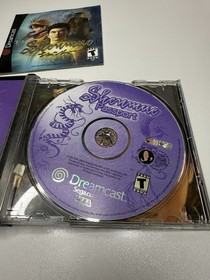 Shenmue Sega Dreamcast Incomplete Missing Disc 1 Manual Included