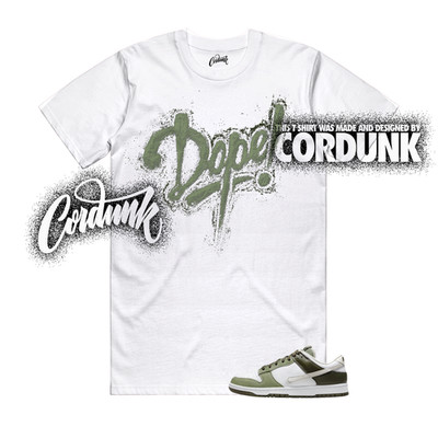 Dunk Oil Green Cargo Khaki Light Bone Olive Low T Shirt Match DOPE