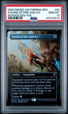 2024 MTG BLOOMBURROW SPECIAL GUESTS BORDERLESS-FOIL SWORD OF FIRE