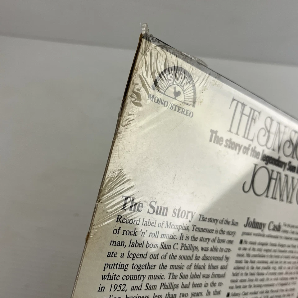 Johnny Cash - The Sun Story Vol. 1 LP 1977 SUN 9330-901 - NEW Sealed - Image 3 of 4