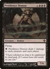 LP - Normal - Pestilence Demon - 124 - Rise of the Eldrazi