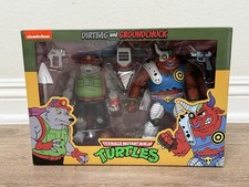 NEW NECA Teenage Mutant Ninja Turtles Dirtbag and Groundchuck Action Figure TMNT