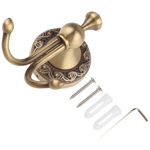 Antique Clothes Hook Bathroom Hardware Bedroom Use High-quality Brass Material - Picture 2 of 12