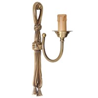 Leuchter Wandlampe Kerzen Aus Messing Premium Bronze E14 Handarbeit Barock Flur