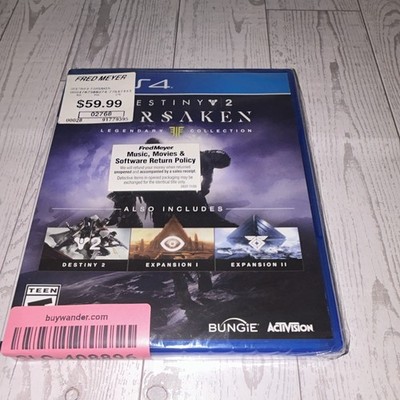 Destiny 2: Forsaken-Legendary Collection PS4 Activision 2018 Shooter Manual