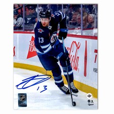 Gabriel Vilardi Autographed Winnipeg Jets Home 8x10 Photo