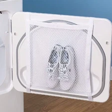 1pc Sports Shoe Washing&Drying Mesh Bag with Elastic Straps – Durable & Reusable