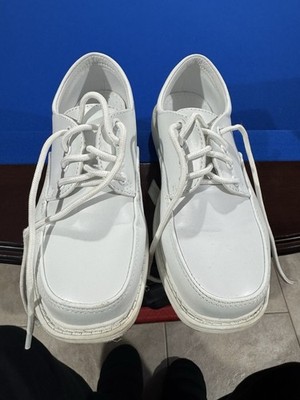 Lito David-B Boys White PU Dress Shoes With Laces Leather Loafers Size 2 | eBay Lito David-B Boys White PU Dress Shoes With Laces Leather Loafers Size 2 | eBay