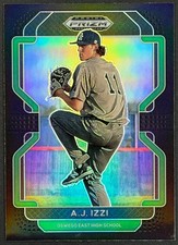 A.J. Izzi 2022 Panini Prizm Draft Picks - Black #PDP126 Oswego East Wolves