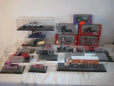 Sammlung Konvolut Autos LKW Ferrari überwiegend Herpa + Sontiges - Bild 1 von 4