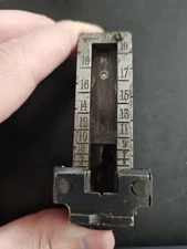 1891 Argentine Mauser Rear Sight Assembly - Base, Leaf & Slide