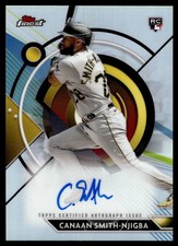 2023 Topps Finest CANAAN SMITH-NJIGBA AUTO RC PIRATES FA-CSM