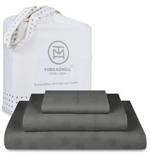 Threadmill Cotton Twin XL Sheet Set 100 Cotton Sheets for Twin XL Size Bed...
