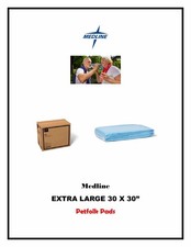50ct. Medline Extra Large Under Pads 30 x 30" Heavy Economy Grade MSC281227LBZ