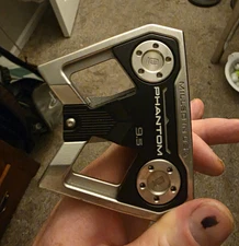 Scotty Cameron Phantom 9.5 Right-Handed Putter Steel Shaft Silver/Black 35"