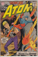 SHOWCASE #35  -VG  2ND THE ATOM  CENTS  1961