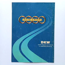 1957 Auto Union DKW Werbeanzeige Original Reklame Logo Straße A5