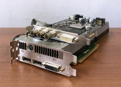 NVidia Quadro 6000 GPU With Graphics To SDI Option Board Silver