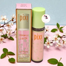 Pixi Beauty Glow-y Lip Oil in Mint-y Conditioning Lip Oil 0.19oz/5.5g Full Size