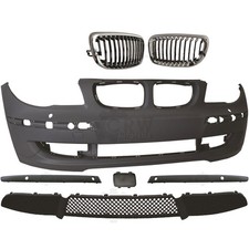 Set Stoßstange vorne + Zubehör 1er BMW E81 E87 Bj. 07-11 für SRA nur Limousine