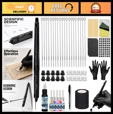 Hand Poke Tattoo Kit for Beginners - Stick Tool, DIY Body Art Supplies
