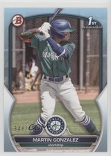 2023 Bowman Prospects Sky Blue 346/499 Martin Gonzalez #BP-28 ut4
