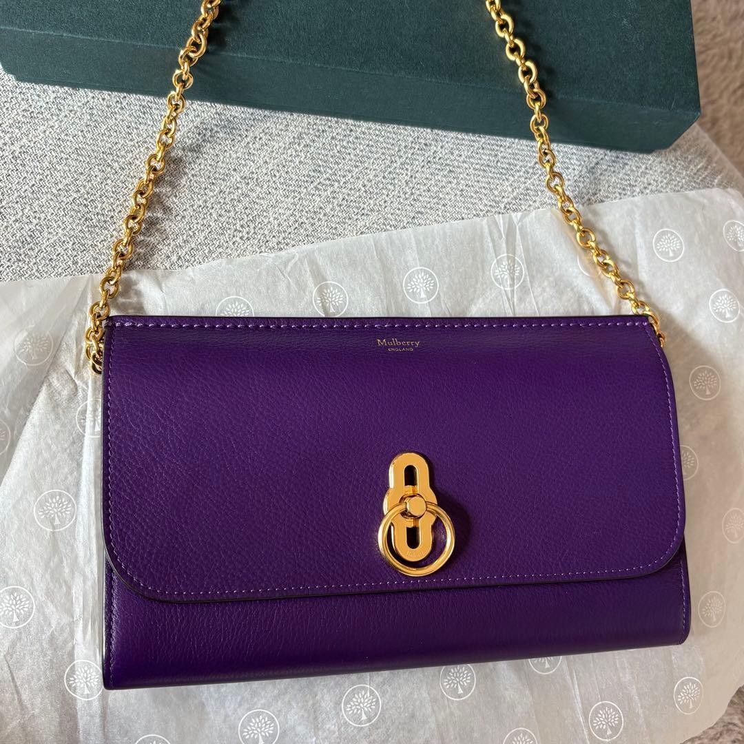 Mulberry Women Wallet Elegant Bag Clutch Stylish Limited Edition VHTF Designer C image 2