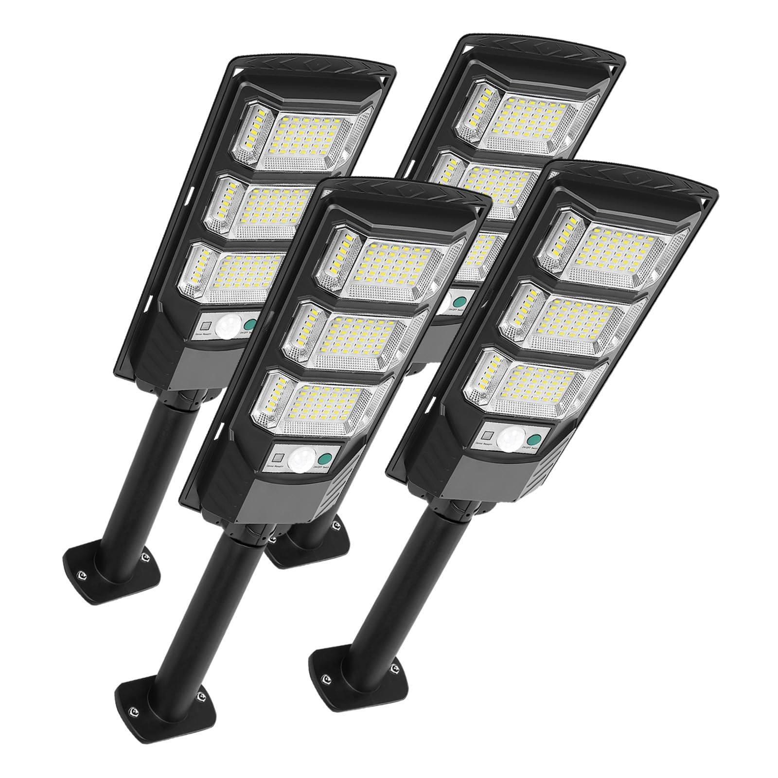 4 Pack Solar Flood Lights Outdoor, Solar Lights Outdoor Waterproof with Remot...