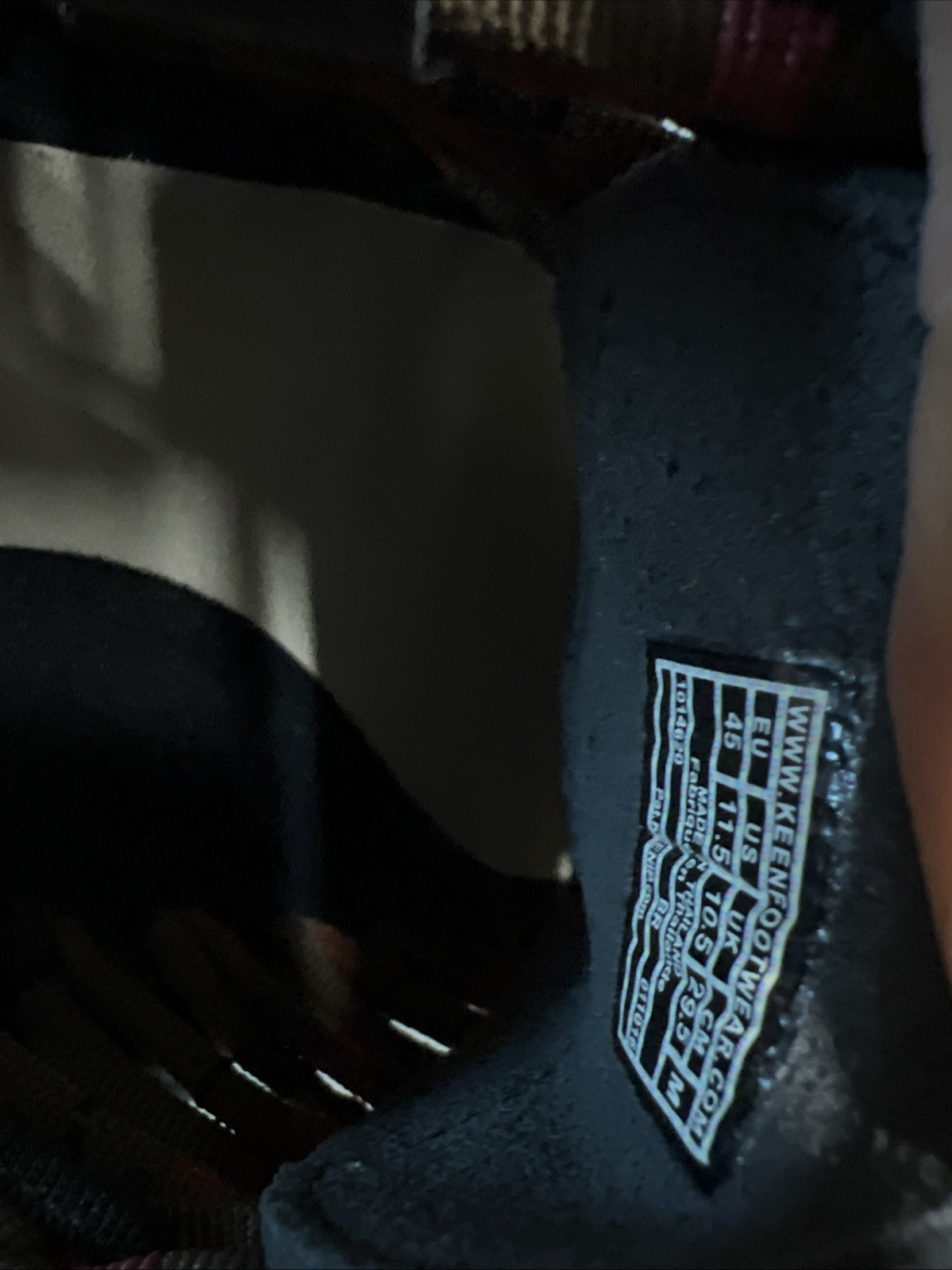 Sandali Keen Uneek uomo 11 5 rosso dalia raya corda intrecciata impermeabili vendita al dettaglio $100