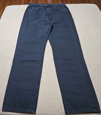 Veronica Beard Jeans 30 Womens Ryleigh Slim Straight High Rise USA Made Dark NWT