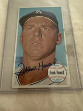 Frank Howard Signed 1964 Topps Big Card 