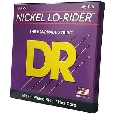 Saiten E-Bass DR Strings Lo-Rider NMH5-45 .045-125 Bass Saiten NEU