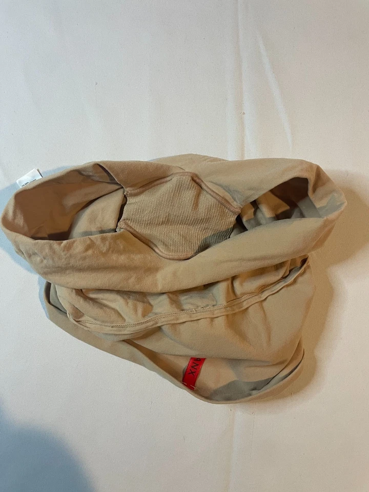 Prendas moldeadoras cortas SPANX medio muslo talla D bronceadas elásticas control abdomen cintura alta Foto 3 de 3