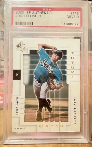 Josh Beckett [SP Limited] #113 2000 SP Authentic card