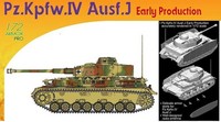 Dragon - 1/72 Pz.Kpfw.Iv Ausf.J Early Production (9/20) * - DRA7409
