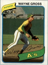 1980 Topps #363 Wayne Gross - EX