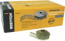 Collated Coil Roofing Nails, 1-1/4 In., 7,200-Pack - CR3DGAL