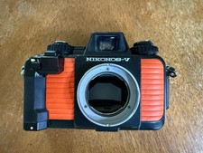 Nikon Nikonos V Orange Underwater Camera Body Tested With Batteries