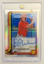 2024 Topps Chrome Pro Debut JJ Wetherholt Auto 193/199 Cardinals