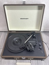 Crosley Cruiser Deluxe Bluetooth Portable Suitcase Record Player CR8005D-TW VVG