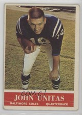 1964 Philadelphia Johnny Unitas #12 HOF 7bt