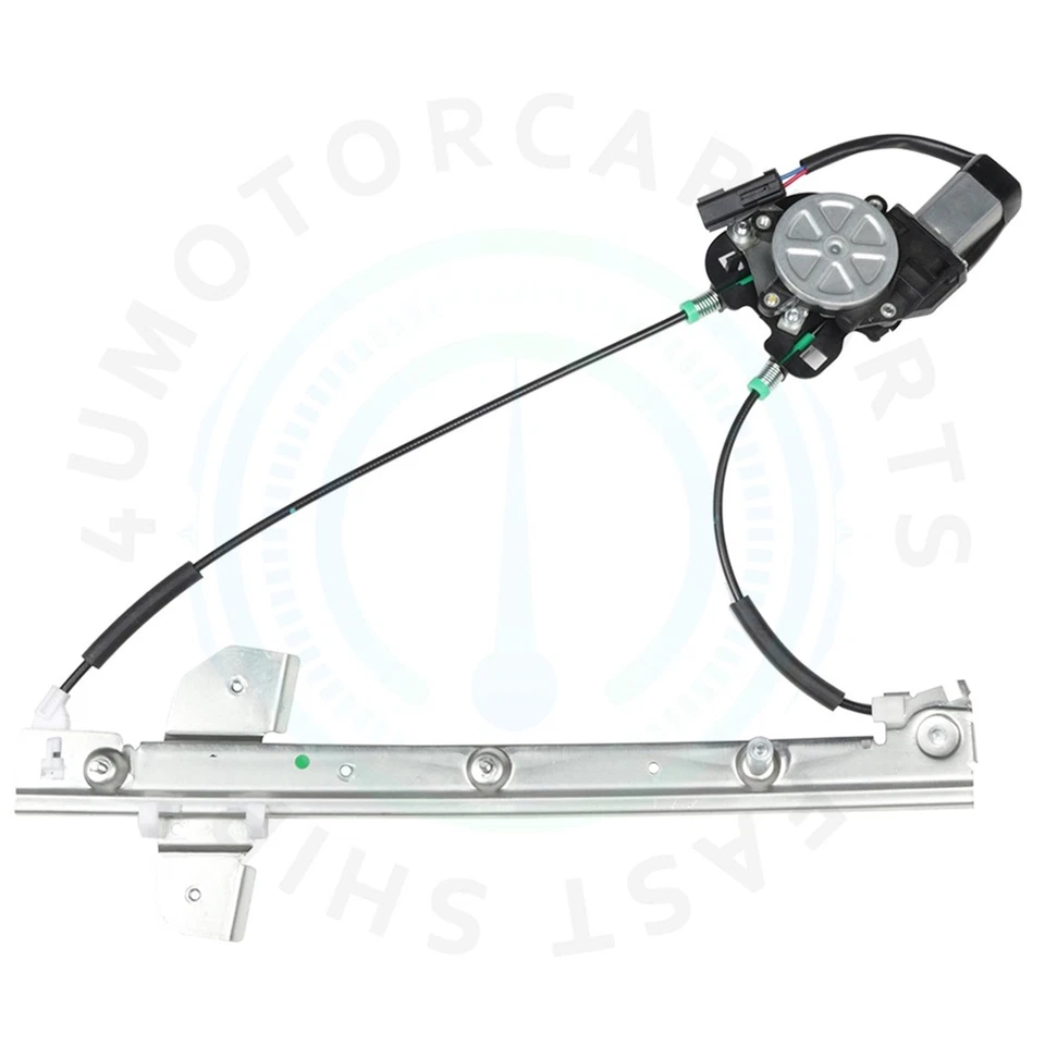 Regulador de ventana eléctrica delantero izquierdo con motor para Dodge Ram 2500 Van 1999-2003 Foto 2 de 4