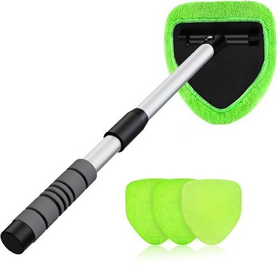 XINDELL 24-inch Windshield Cleaner Tool   Upgrade Large Head Car 24in, Green 