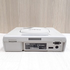 Japanes Sega Saturn Console Bundle with 2 Controllers & 6 Games HST-3220 White