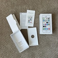 Apple iPhone 5S 16GB White Empty Replacement BOX ONLY