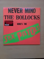 Sex Pistols Never Mind The Bollocks Limited Edition Red Vinyl Record LP Unopened